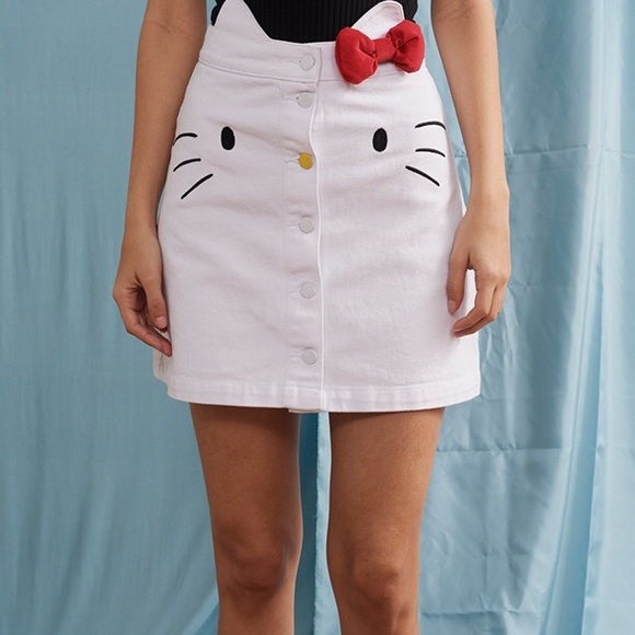 Lazy Oaf Dresses & Skirts - Lazy Oaf Hello Kitty Skirt